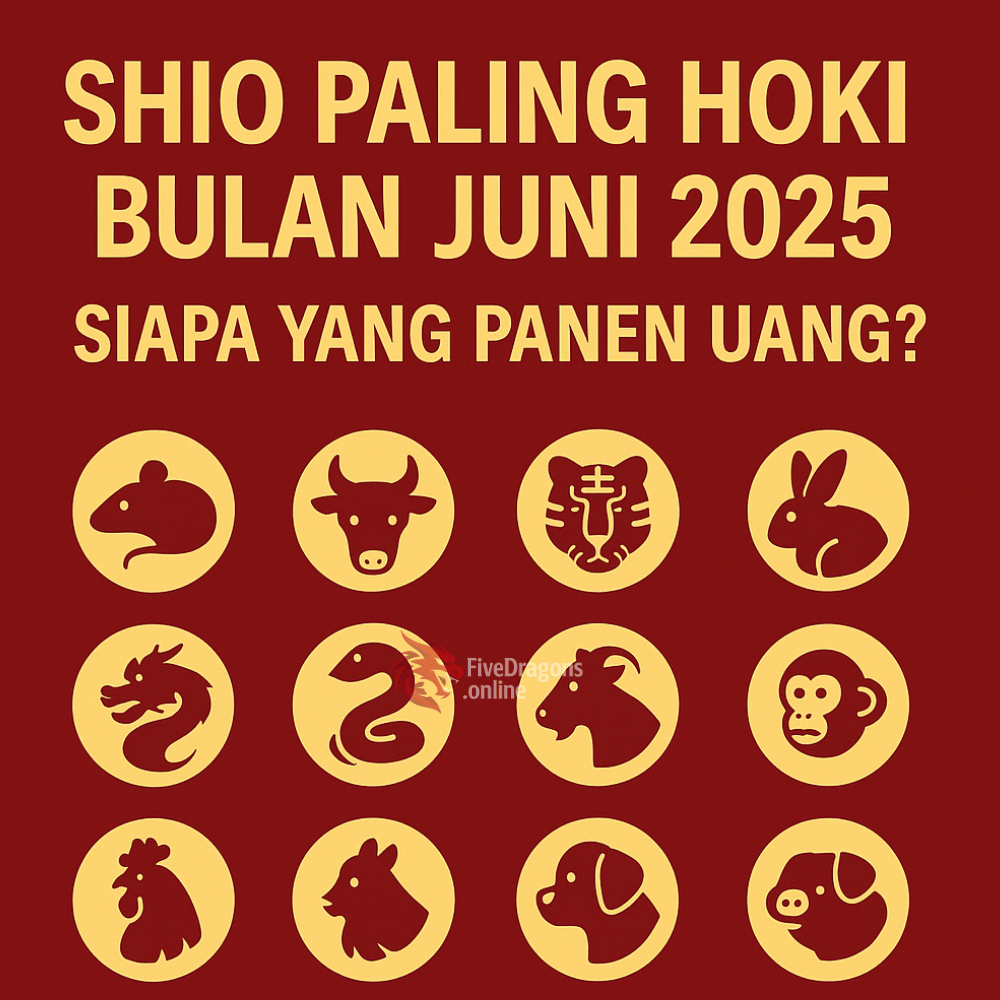 Shio Paling Hoki Bulan Juni 2025, Siapa yang Panen Uang? - FiveDragons.online